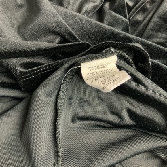 One Clothing Velvet Halter Dress - Picture 9 of 9